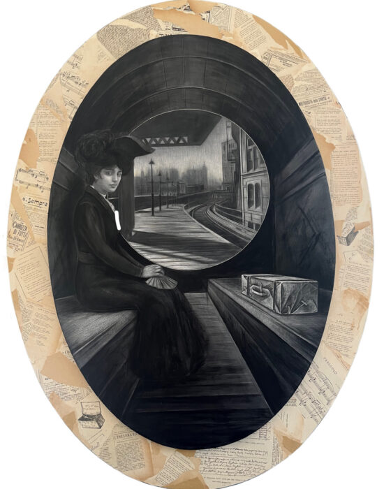 'Distanze incolmabili',100x70,2019
