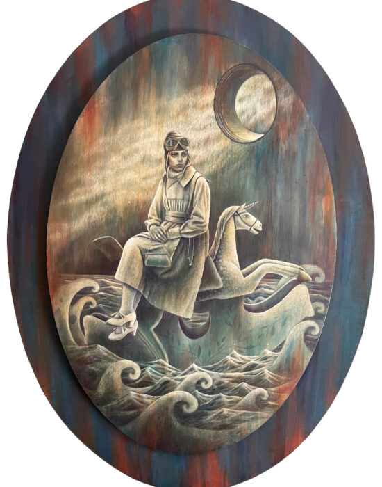 "Il Cielo in una stanza", 100x70,2019
