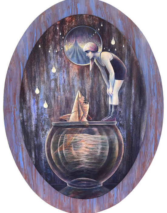 "Sogno di carta",100x70,2019