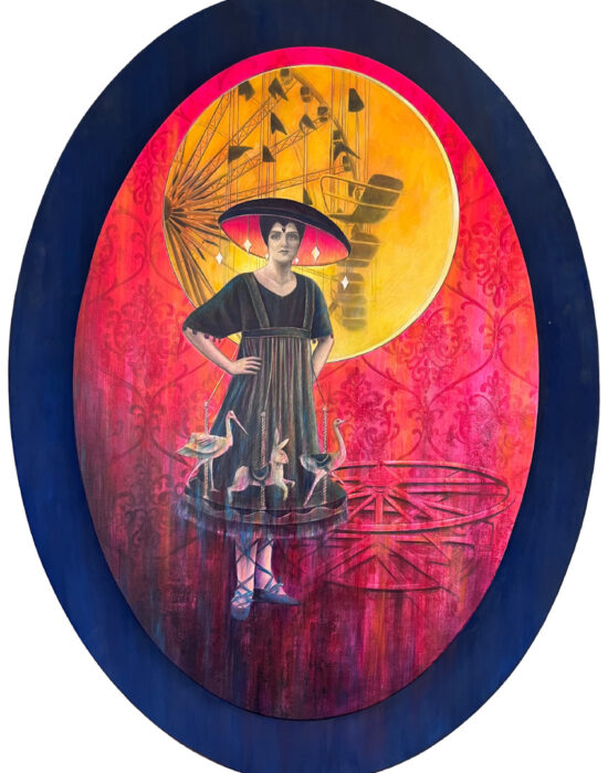"Tacito carillon", 100x70, 2018
